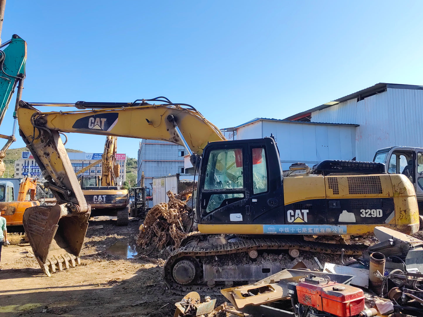 Excavadora 329D Caterpillar