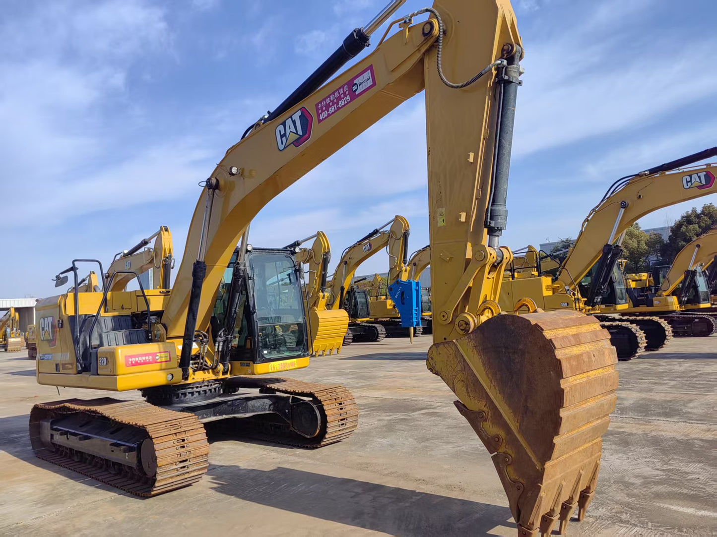 Excavadora 320 Caterpillar