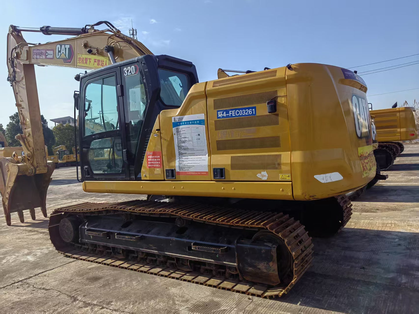 Excavadora 320 Caterpillar