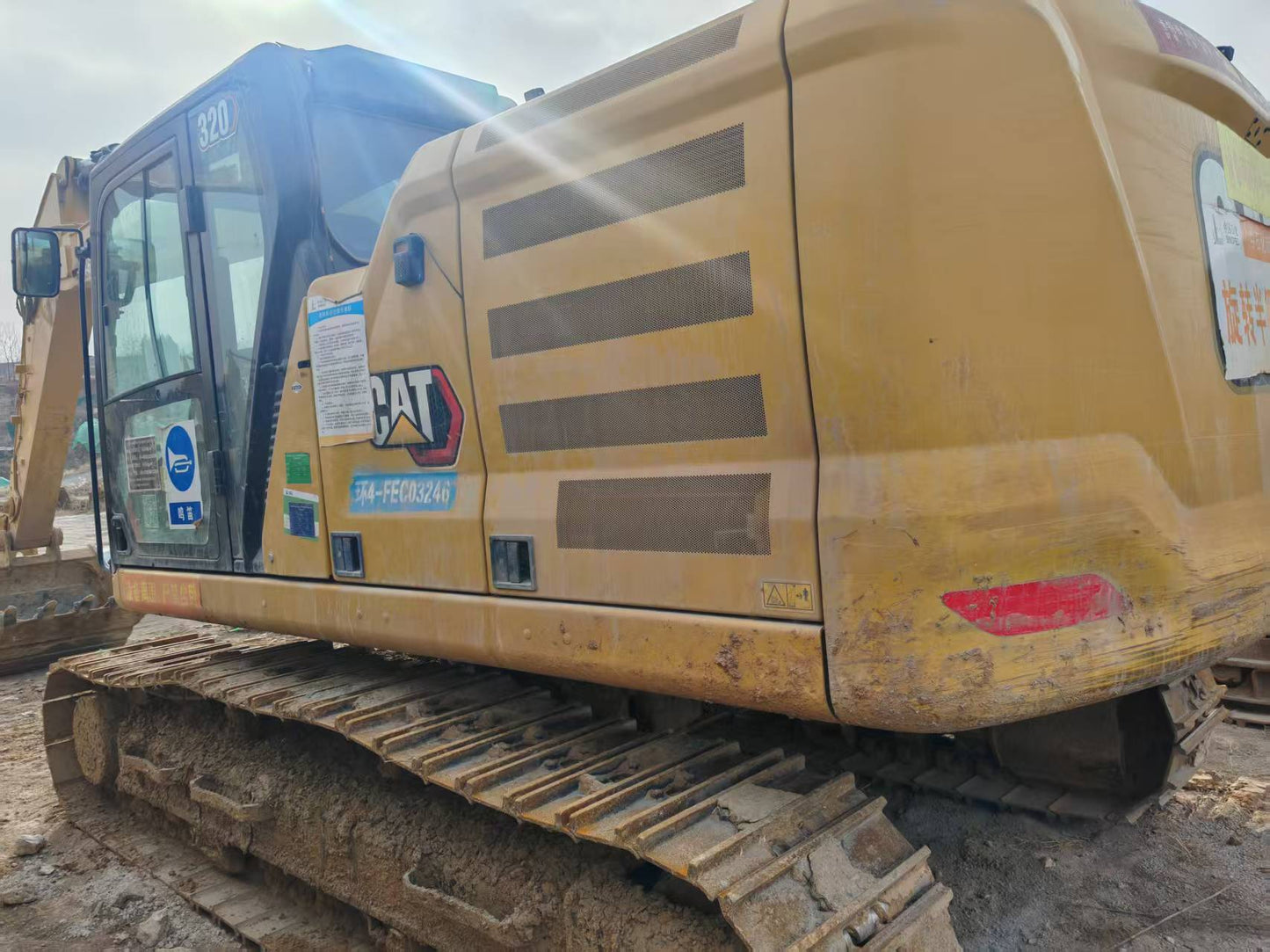 Excavadora 320 Caterpillar