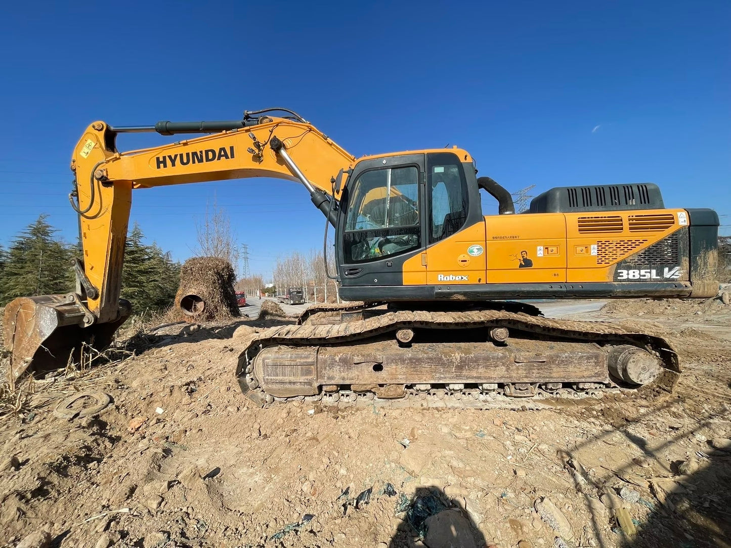 Excavadora R385LVS Hyundai