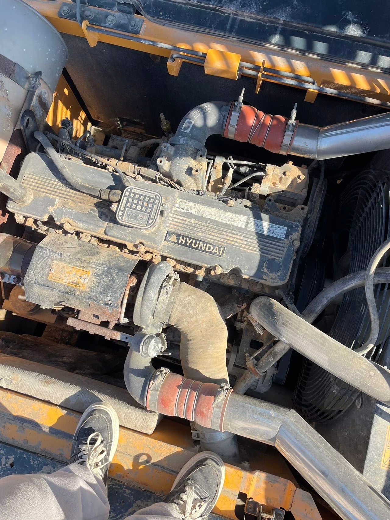 Excavadora R385LVS Hyundai