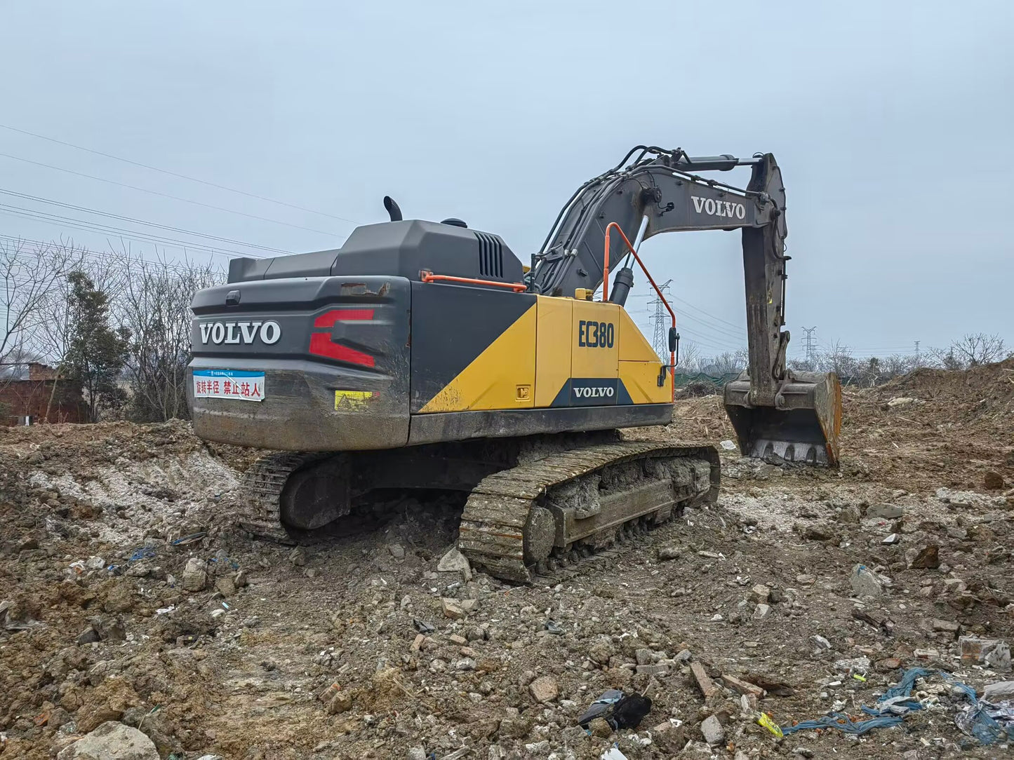 Excavadora EC380E Volvo