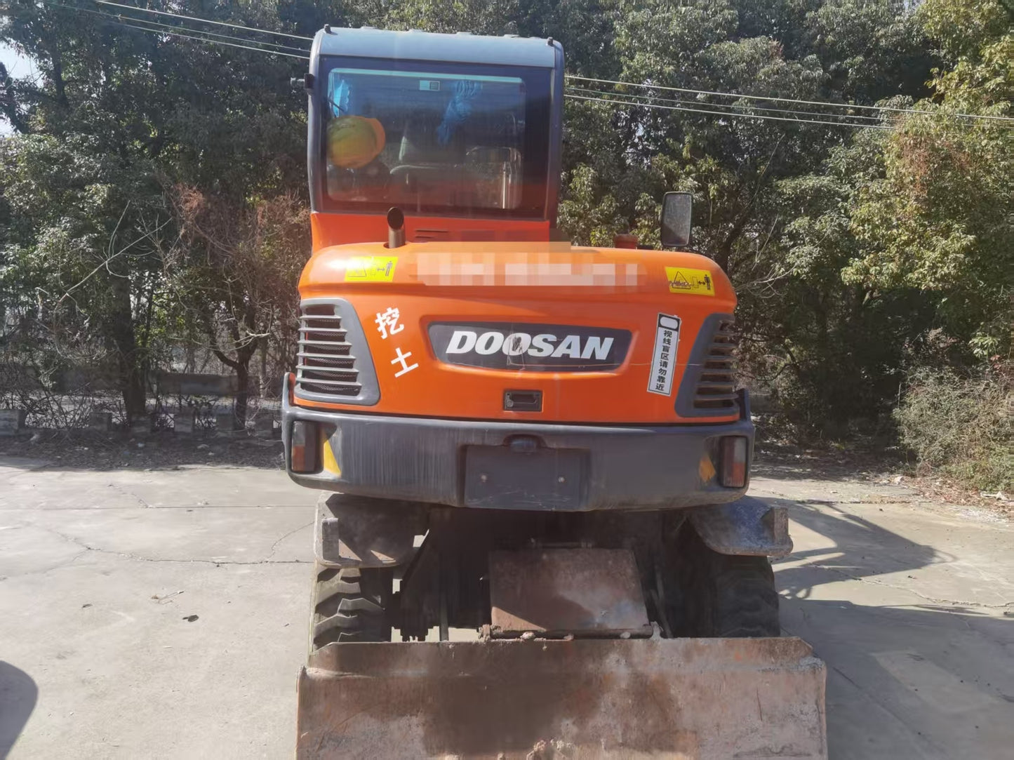 Excavadora DX60W-9CN Doosan