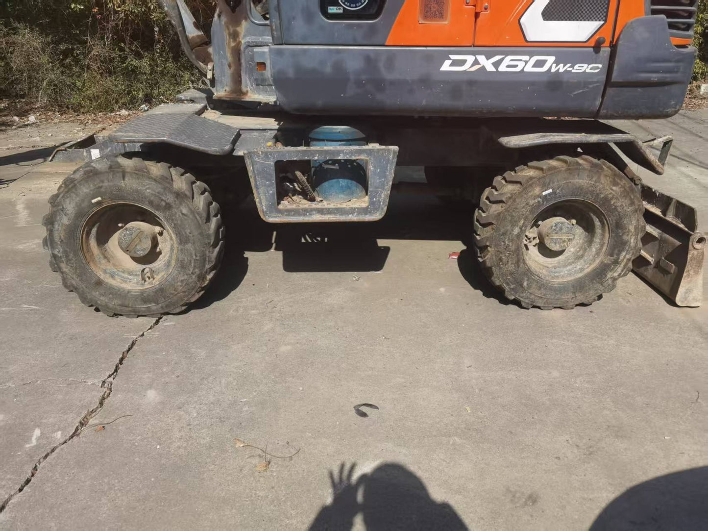 Excavadora DX60W-9CN Doosan