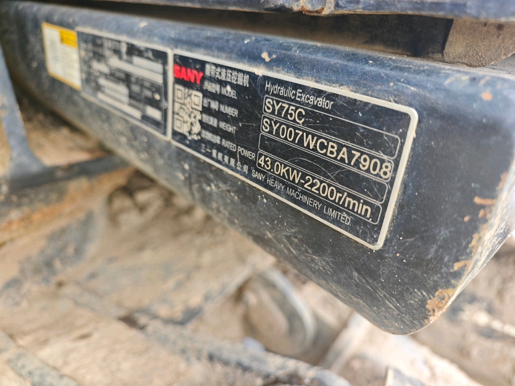 Excavadora SY75C Sany