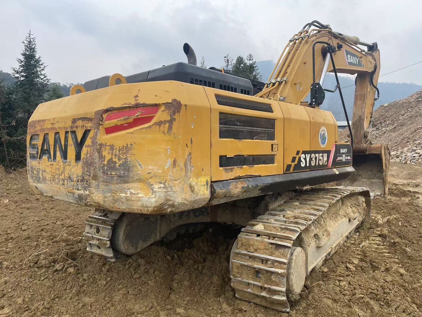 Excavadora SY375H Sany