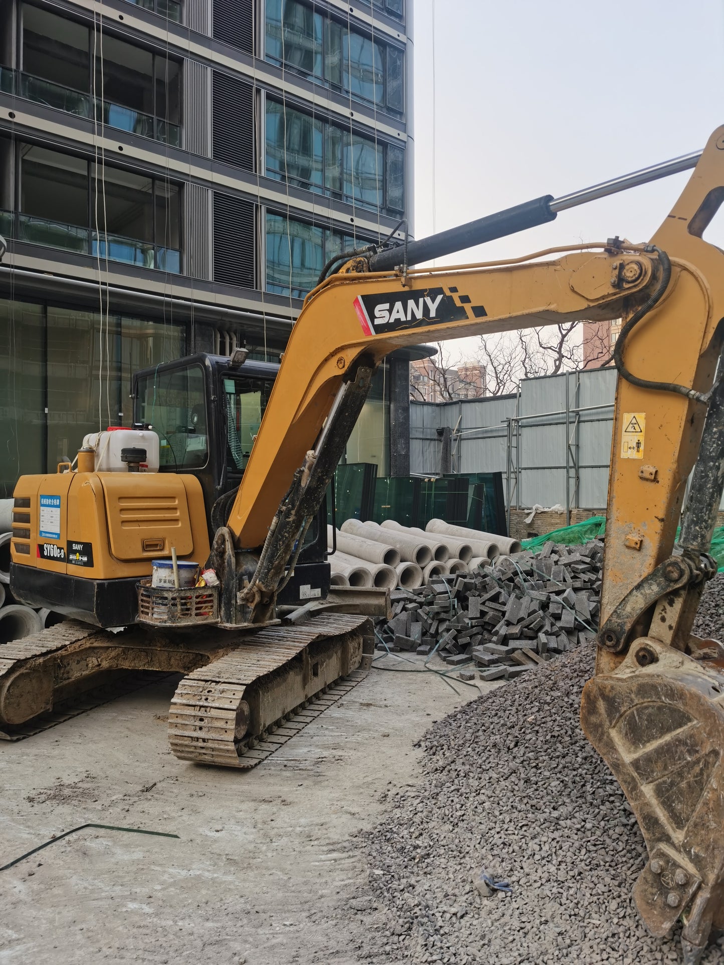 Excavadora SY55C Sany