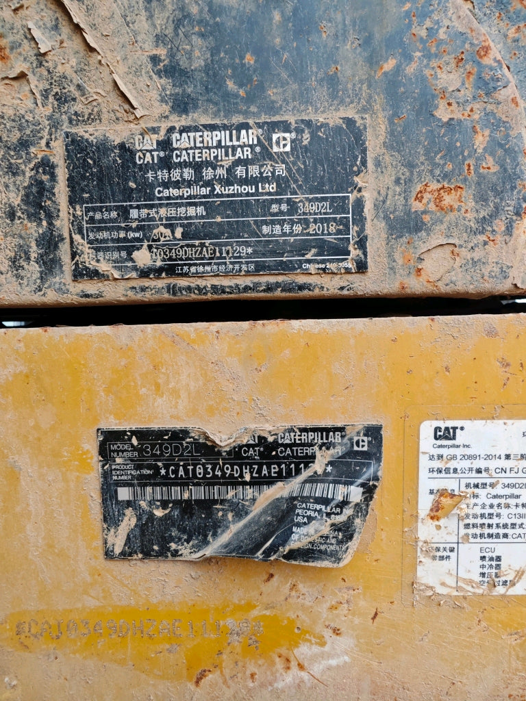 Excavadora 349D2L Caterpillar