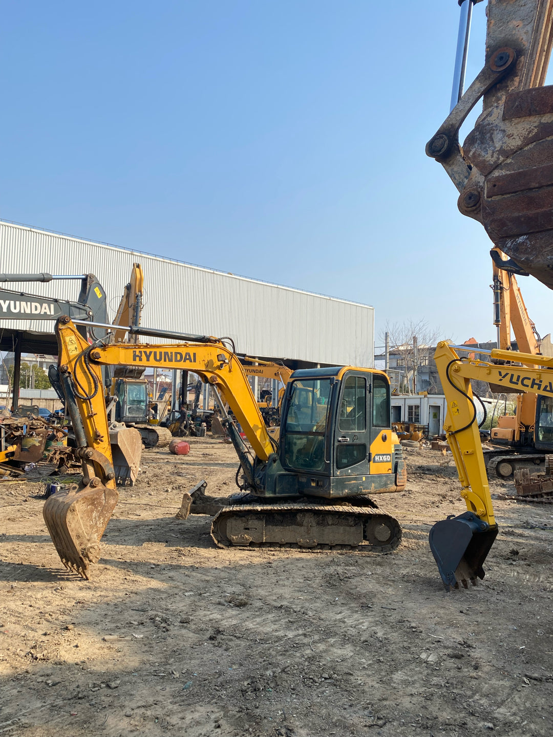 Excavadora HX60 Hyundai