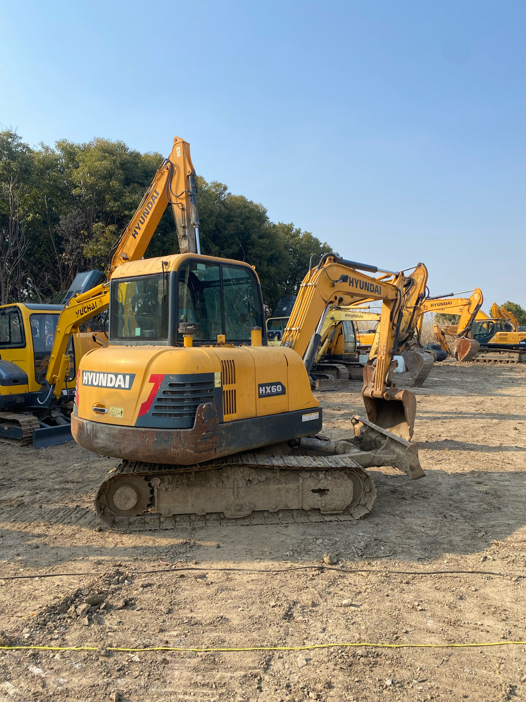 Excavadora HX60 Hyundai