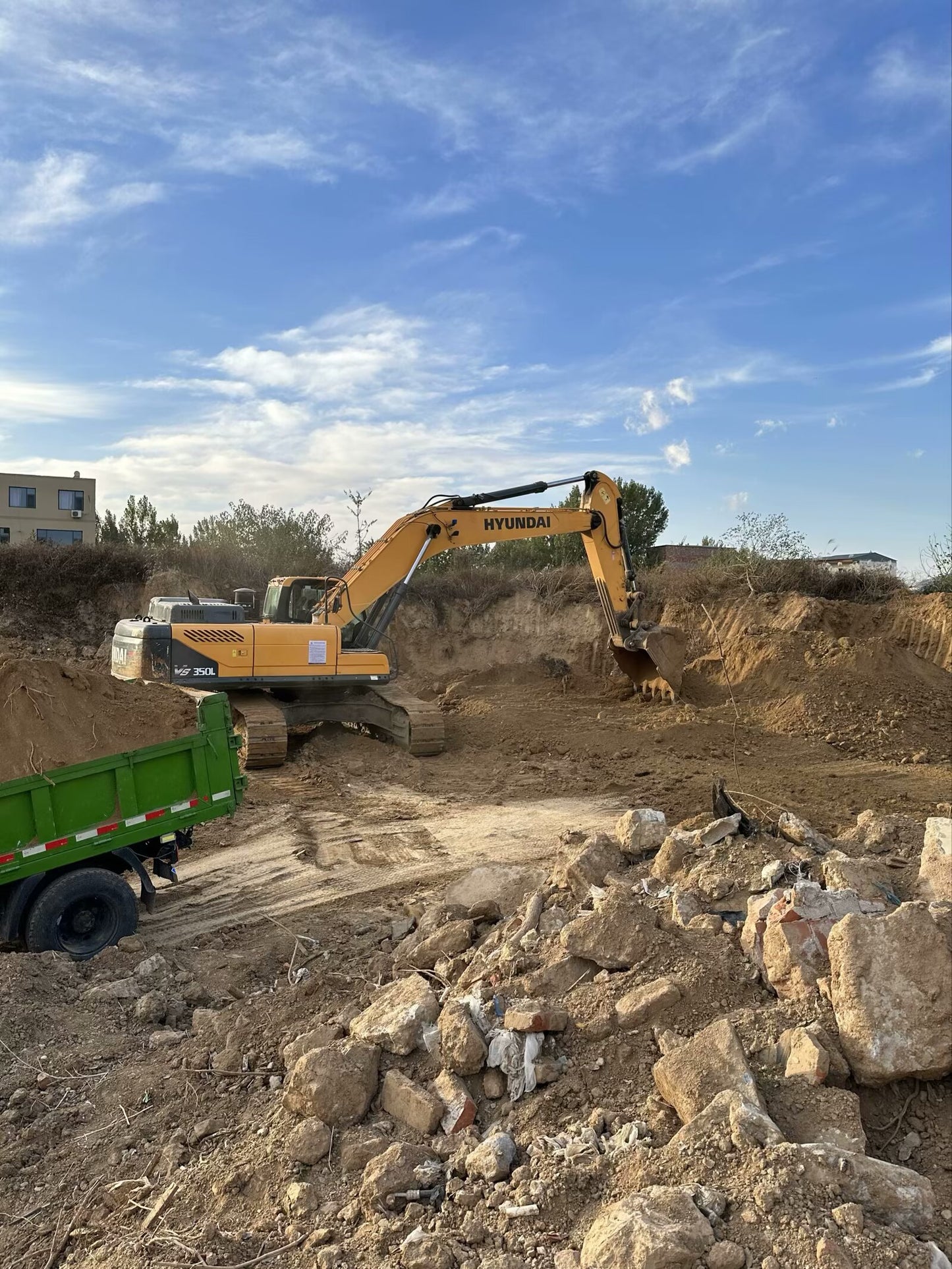 Excavadora R350LVS Hyundai