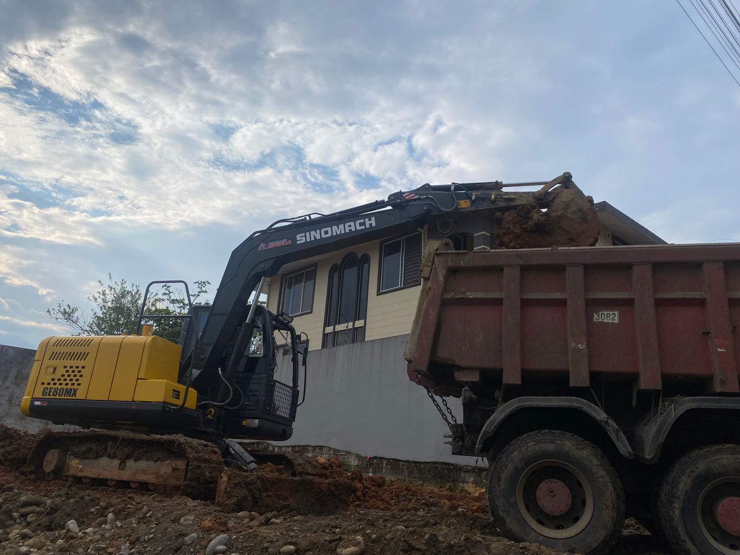 Excavadora GE80MX Sinomach