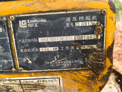 Excavadora CLG913E Liugong