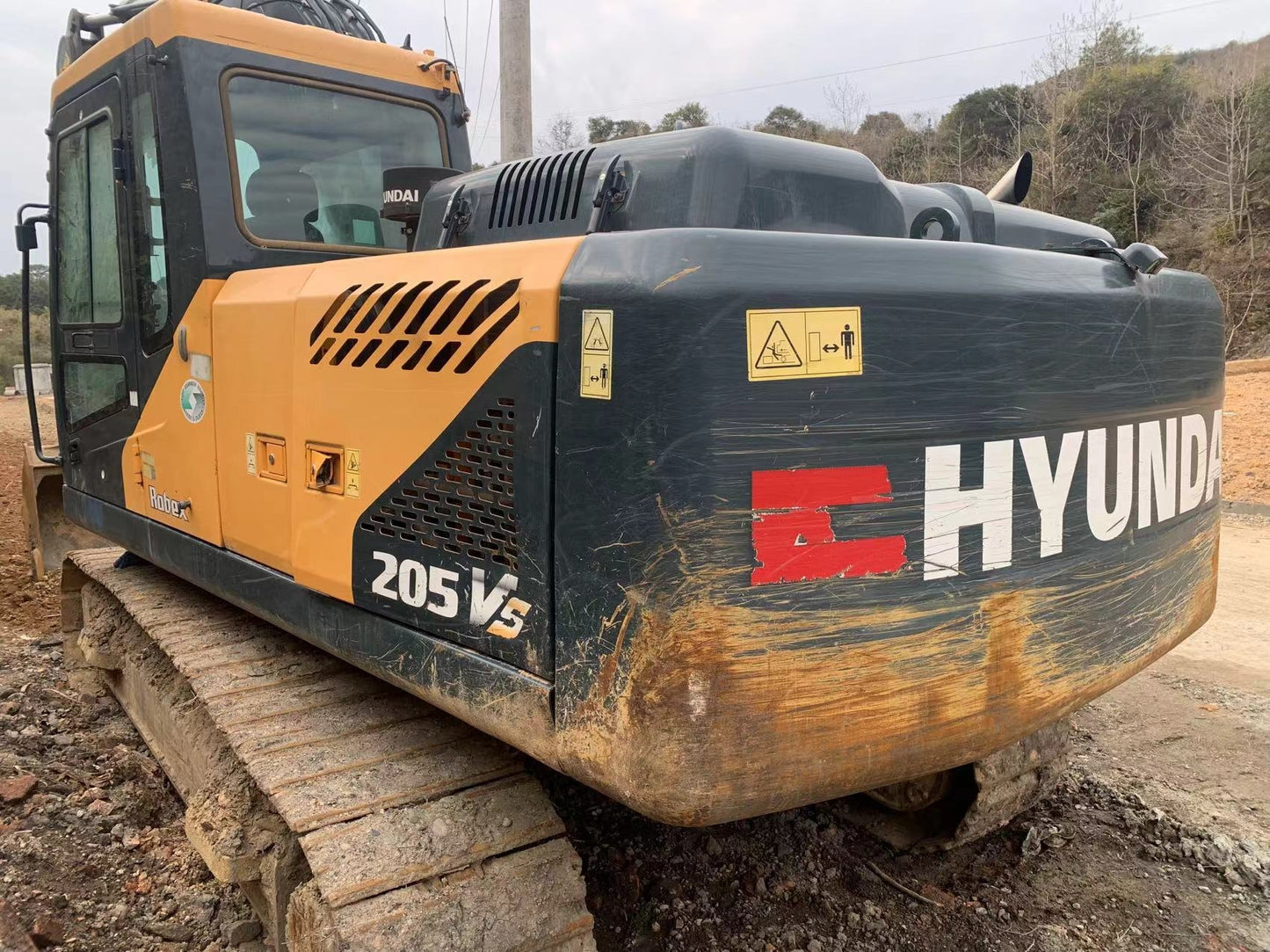 Excavadora R205VSN Hyundai