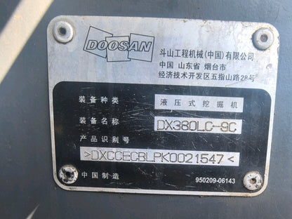 Excavadora DX380LC-9C Doosan