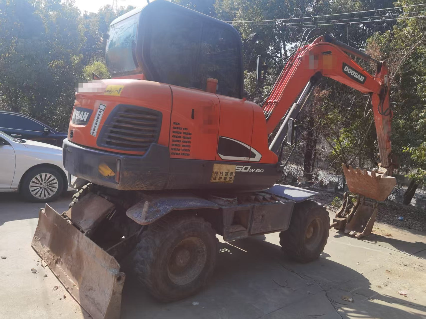 Excavadora DX60W-9CN Doosan