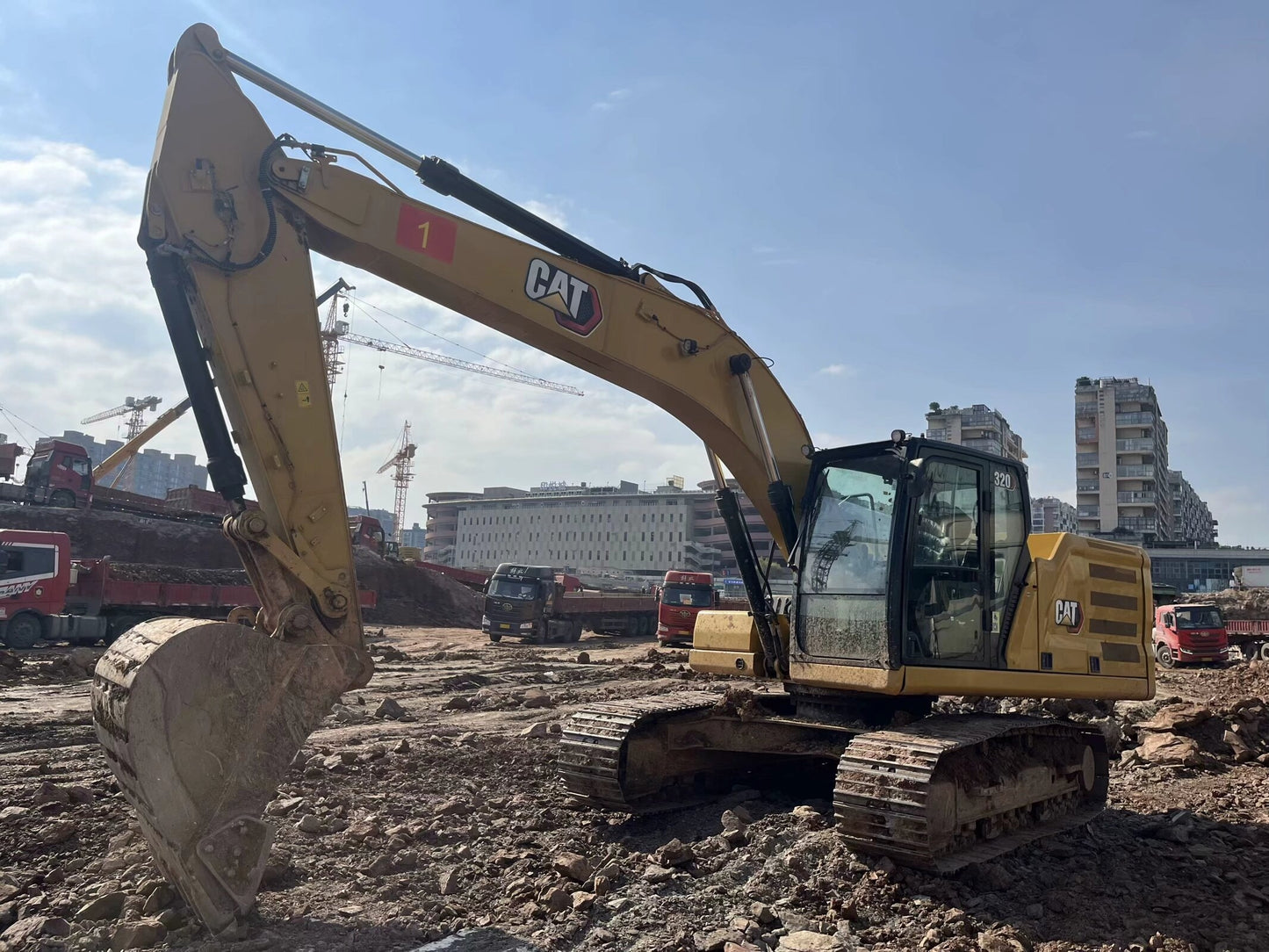 Excavadora 320 Caterpillar