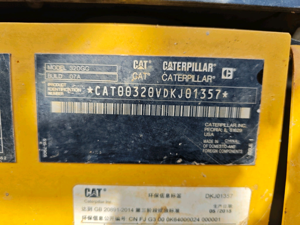Excavadora 320GC Caterpillar