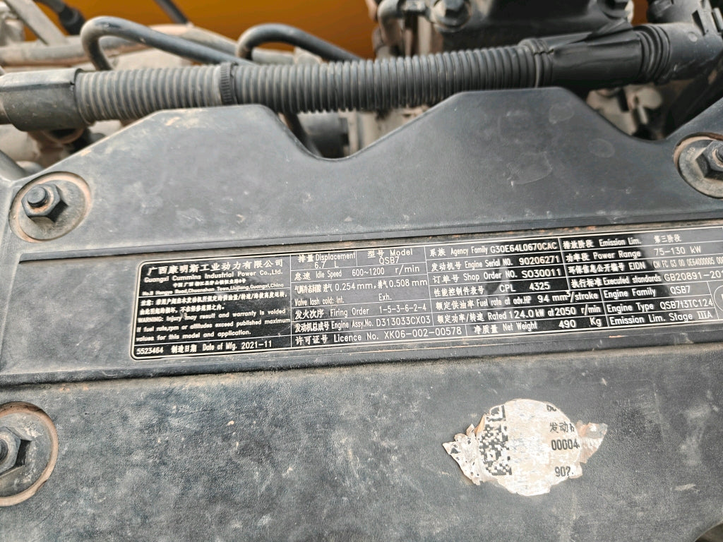 Excavadora CLG920E Liugong