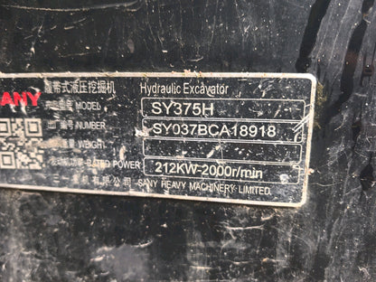 Excavadora SY375H Sany