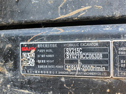 Excavadora SY215C Sany