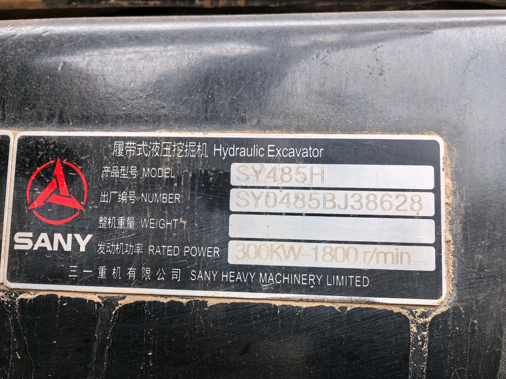 Excavadora SY485H Sany