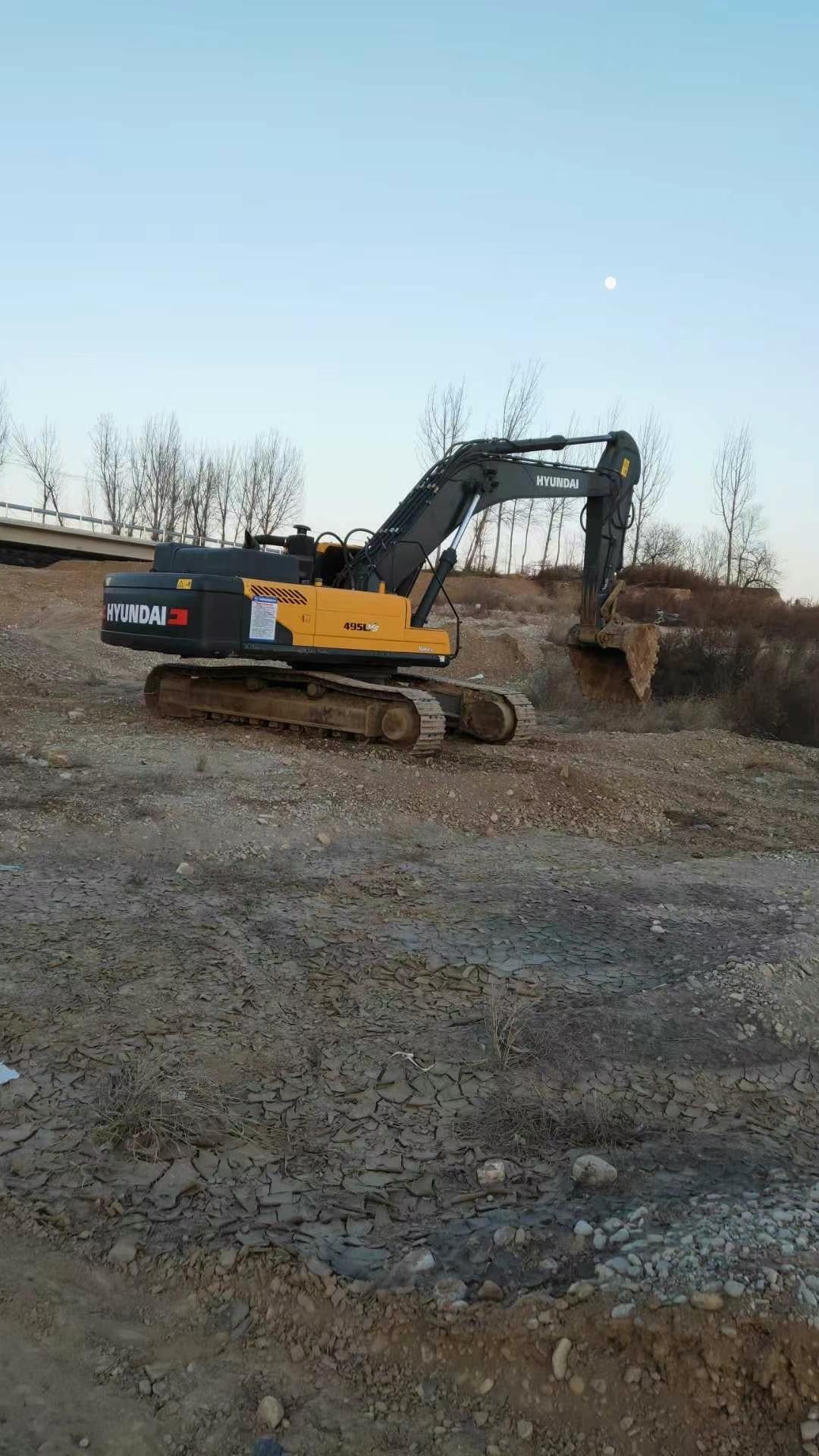 Excavadora R495LVS Hyundai
