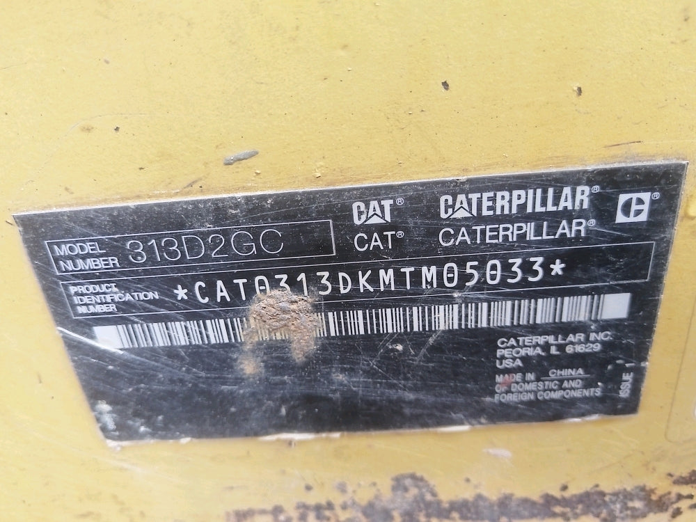 Excavadora 313D2GC Caterpillar